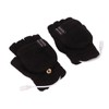 USB Heated Gloves Electric Half Hands Double Sided Heating Warm