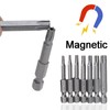 BkkvimTorx Star 6-Point Screwdriver Bit Set, Magnetic Security Tamper Resistant