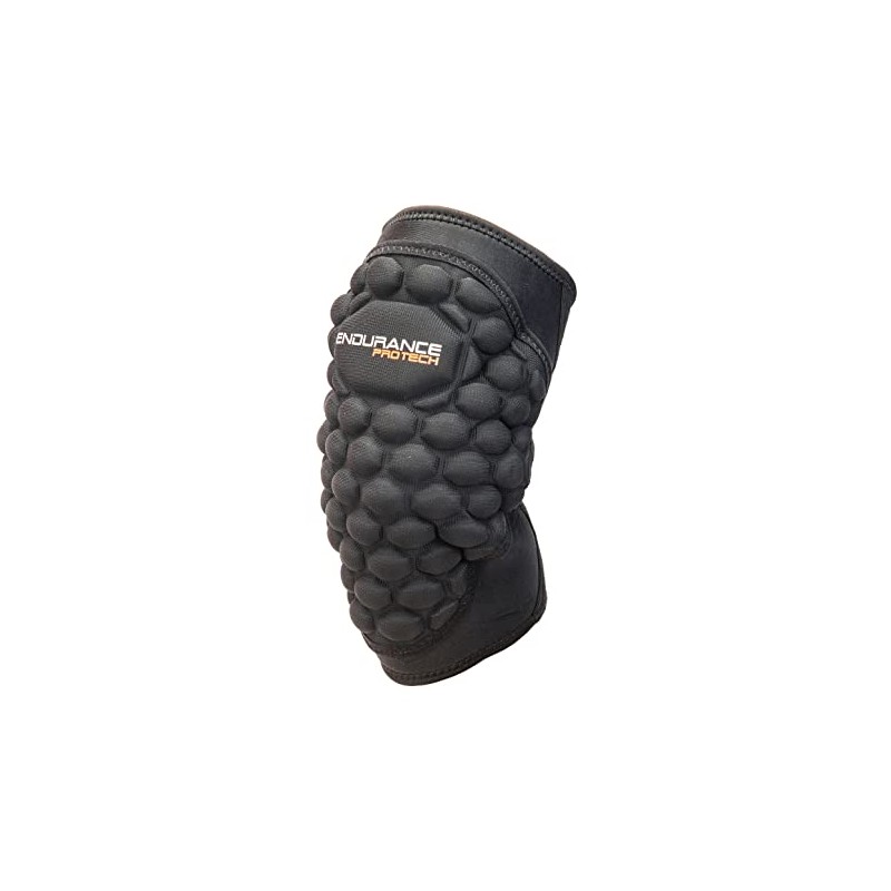 endurance Protech 1001 Unisex Elbow Pads Black L