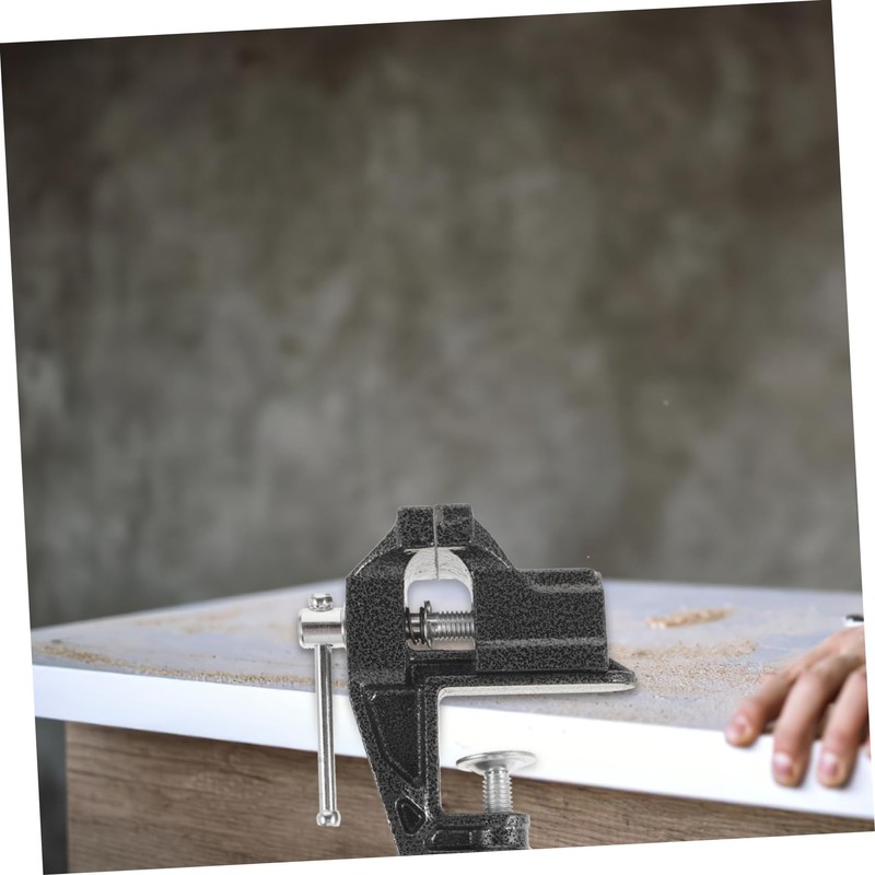 DOITOOL Rotating Mini Vise Clamp Heavy-duty Table Vise for Woodworking