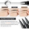 Sello De Pomada Para Cejas, Lápiz Líquido Para Cejas Con
