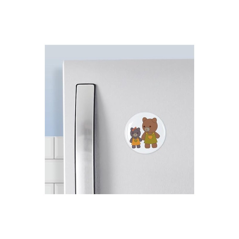 CafePress Teddy Bear Siblings 2.25 Magnet (10 Pack) 2.25" Round