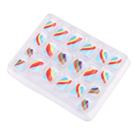 FOMIYES 6sets Cartoon Rainbow Cloud Fake Nails for Boy Girl Diy Artificial Nail Art Safe Non-toxic Fun Manicures for Boy Girl for Little Girls