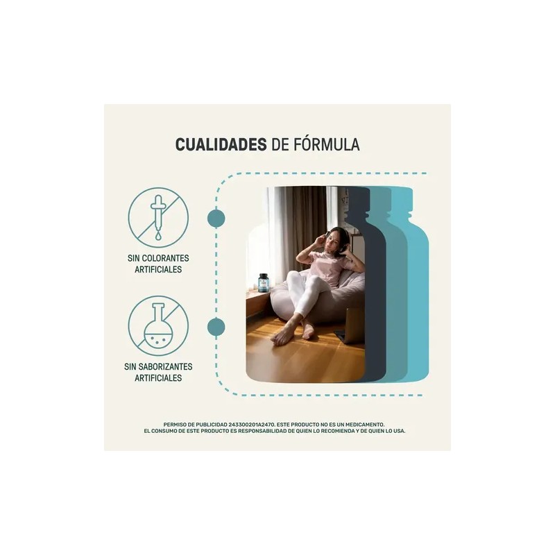 Glicinato de Magnesio 2620 Mg Por Porción 240 Cápsulas Suplemento