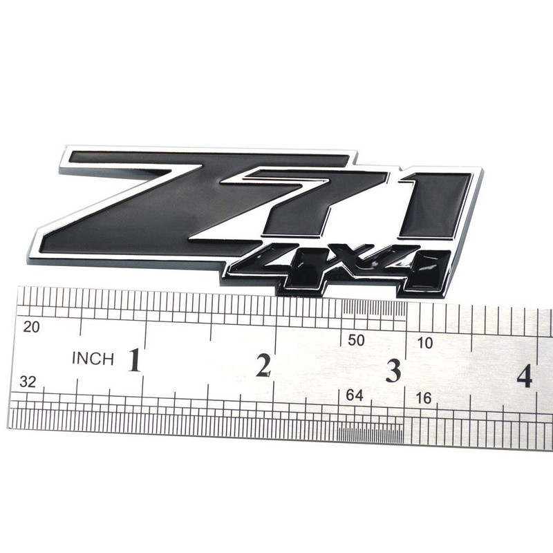 Aimoll 2pcs Z71 4x4 Emblems Badges, 3D ABS Decal Emblems