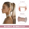 Wonninek【120個セット】ポニーテール ヘアゴム カラフル 太め 太い髪用ヘアバンド 女性用ヘアゴム 結び目なし リングゴム 洗える 輪ゴム