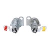 1 Pair Car Door Lock Cylinder with Keys 69052 12360