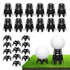 Golf Simulator tees, 24Pcs Plastic Golf Mat Tees for Home,