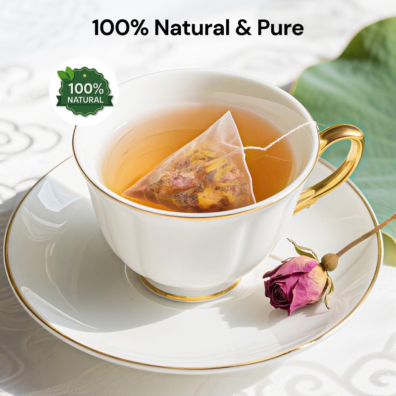 Winter Melon Lotus Leaf Tea, Oil Cleansing Tea, 30 Bags