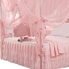 Ausla Net Bed Canopy, Princess 3 Side Openings Net Canopy,