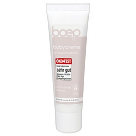 boep Babycreme | ÖKOTEST SEHR GUT | Vegane Pflegecreme für Babys & Kinder | Mit Bio Sheabutter, Mandelöl und Calendula | Zertifizierte Naturkosmetik entwickelt von einer Ärztin und Mama (50ml)
