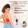 AISI BEAUTY Curly Ponytail Extension,Drawstring Ponytail Extension for Black Women
