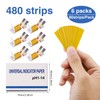 Nukogcd PH Test Strips Kit, 6 Pack 480 Strips Range