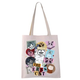 Eras Cat Tote Bag Singer Gift Album Inspired Gift Cat Lover Gift Singer Concert Tour Gifts (T E CAT tote CA)