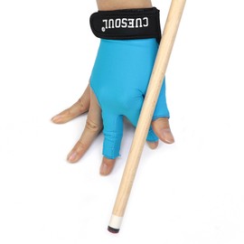 CUESOUL Right Hand Billiard Glove Blue-Size XL