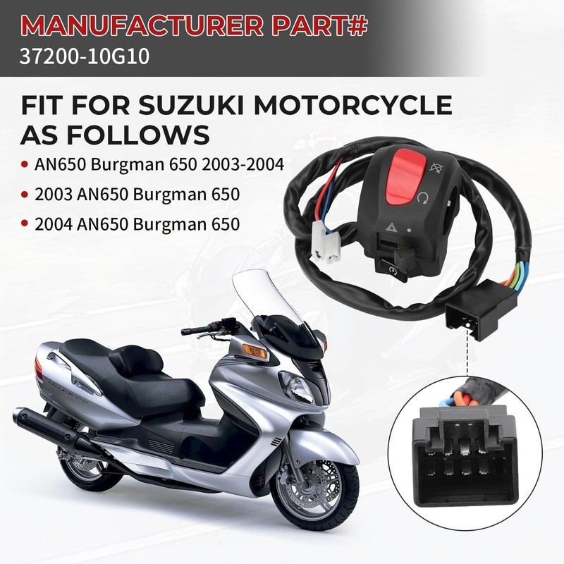 M MATI Handlebar Control Switch Start Kill Stop Button for