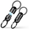 TISUR Quick Release Keychain, Magnetic Key Holder Connector, Detachable Key