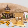 hhdatc Ramadan Advent Calendar Wooden Ornament,30 Day Countdown Til Eid