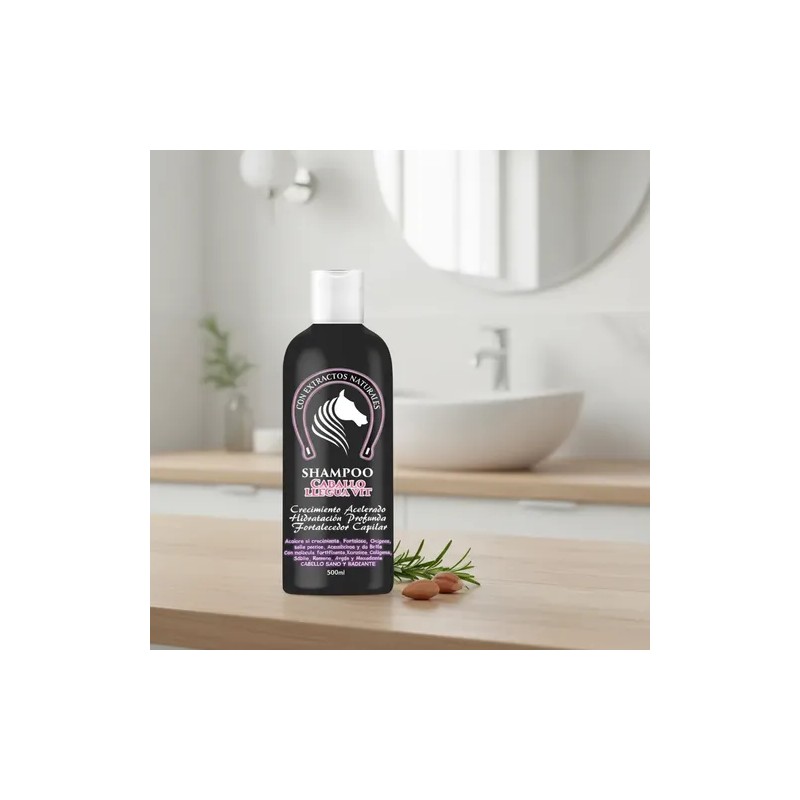 Shampoo Cola De Caballo Y Keratina Crecimiento Capilar 500ml Envió