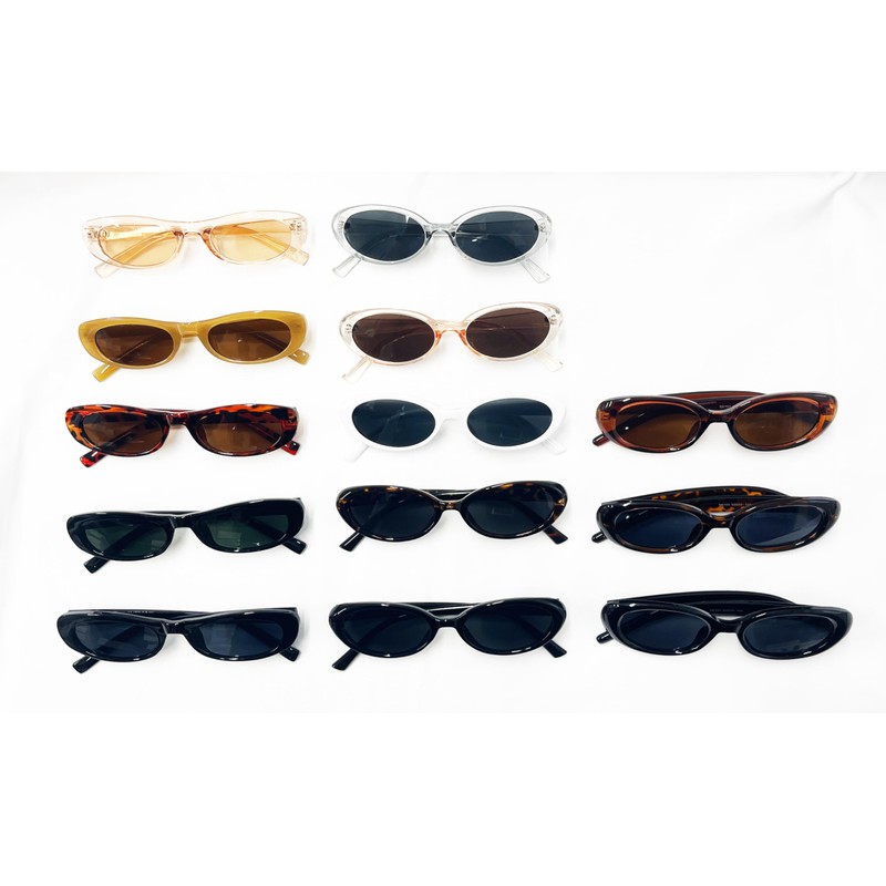 PP Oval Sunglasses, Unisex, Color Sunglasses, Date Glasses, UV Protection,
