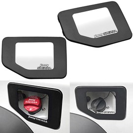 BG BRAGA 2024 New Model Type 10J3 (Includes New Zimney & Sierra Emblems) Custom Product For New Jimny Sierra Fuel Lid Cover Tempered Glass Window Matte Black