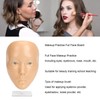 Silicone Makeup Practice Full Face Board with 20ml Cleansing Oil
