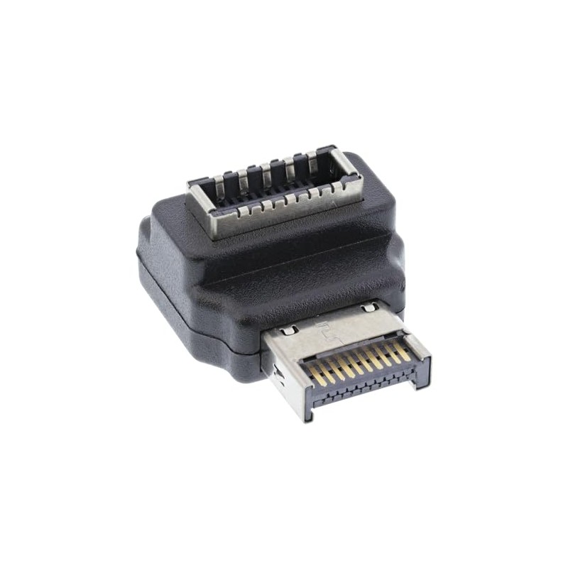 InLine® Internal USB 3.2 Adapter, Front Panel USB-E Male to