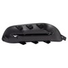TRQ Front Right Fog Light Hole Cover Black Passenger Side