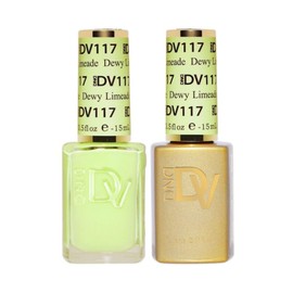DIVA Gel Polish Set #117 Dewy Limeade, 0.5 fl oz