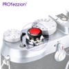 PROfezzion Deluxe & Sturdy Brass Soft Release Button with Microfiber