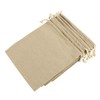 Reusable Bread Bags Made of Organic Linen, Pack of 5,