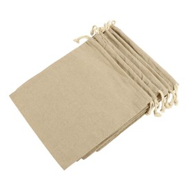 Reusable Bread Bags Made of Organic Linen, Pack of 5, 20 x 35 cm