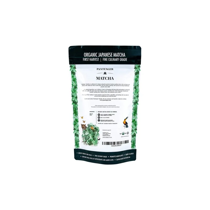 Pantenger Té Verde Matcha Orgánico en Polvo 99 G Organic