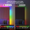 BTF-LIGHTING FCOB SPI RGB Flexible High Density COB LED Strip
