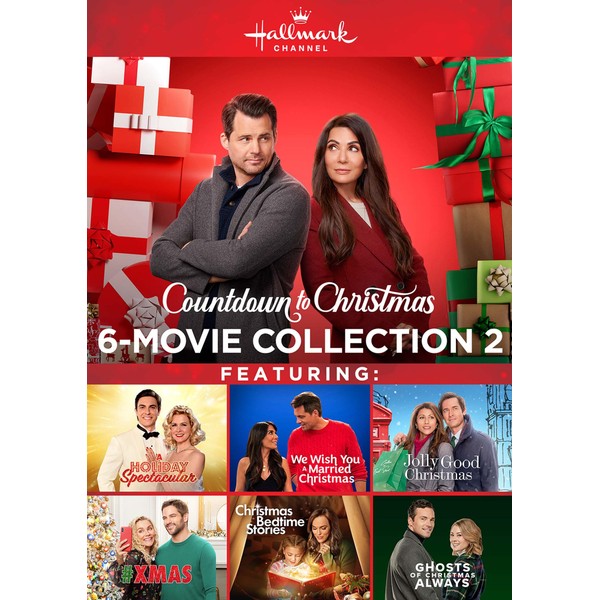 Hallmark Countdown to Christmas 6-Movie Collection 2 (A Holiday Spectacular / We Wish You a Married Christmas / Jolly Good Christmas / #XMAS / Christmas Bedtime Stories / Ghosts of Christmas Always)