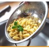 Stainless Steel Colander 24cm with Handle Sturdy Base Dishwasher Safe