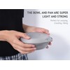 Boundless Voyage Titanium Dish Plate Bowl Set with Carry Bag