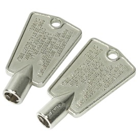 216702900 Freezer Door Keys Metal Compatible with Frigidaire & Kenmore AP4301346 PS1991481 297147700 (Pack of 2)