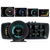 GIGC Car Head-up Display, Speedometer, Tachometer, Water Temperature Gauge, GPS+OBD2