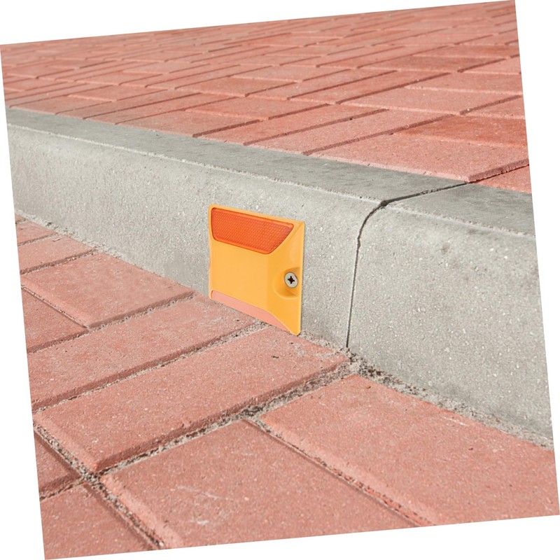 iplusmile 10pcs Reflective Traffic High Visibility Road Reflectors for Pavement