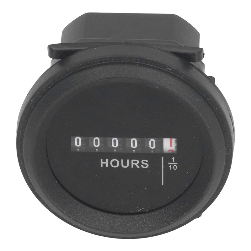 Round Hour Meter High Accuracy Quartz Mechanical Hour Meter for