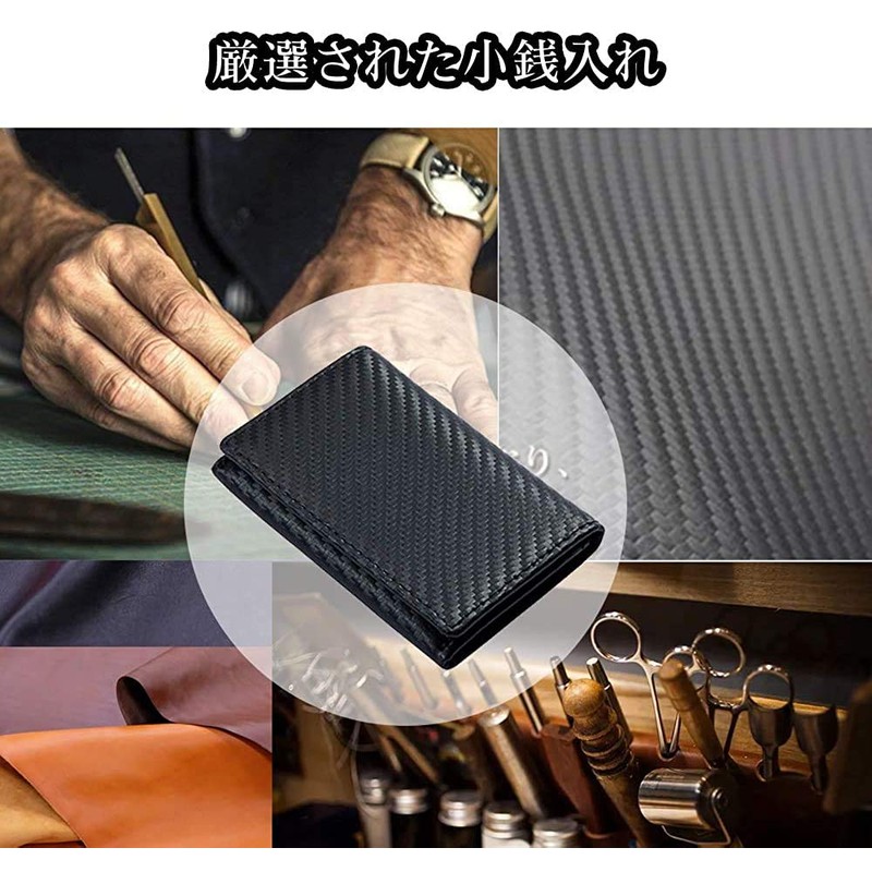 LUCKYSGY Coin Purse, Men's, Genuine Leather, Women's, Wallet, Small, Box