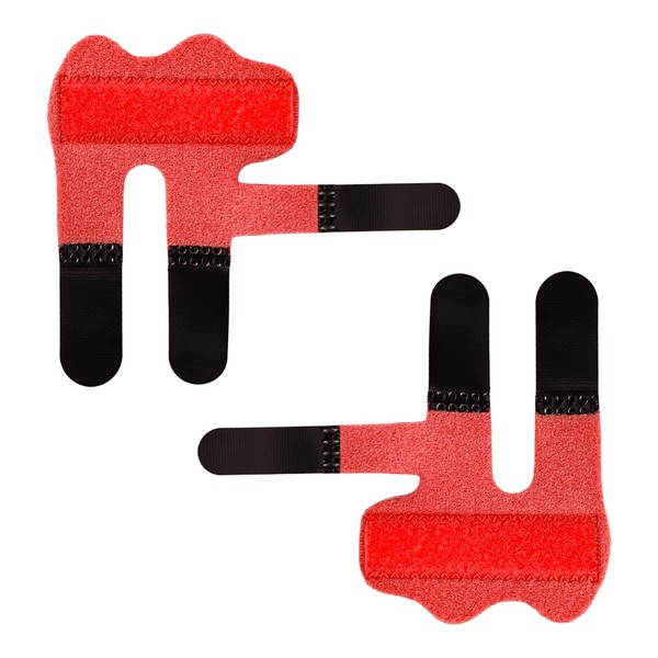NQEUEPN Pack of 2 Finger Splints, Composite Trigger Finger Splints,