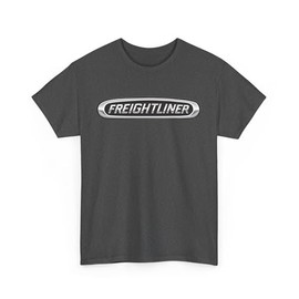 Copy of Freightliner Big Rig Truck Diesel Semi Trucking Unisex Heavy Cotton Tshirt Dark Heather