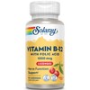 SOLARAY Vitamin B-12 1000mcg Lozenges with Folic Acid | Natural Cherry Flavor | Healthy Energy Support | 90CT