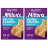 Milton's Protein Crackers, Everything - 10g of Plant-Based Protein Per