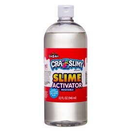 CRA-Z-Slimy Slime Activator Solution, 32oz Bottle, Ideal for DIY Slime Making, 1QT Can Make Many Batches of Slime