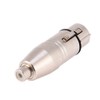 Mavis Laven XLR to RCA Adapter, 3-Pin XLR Female to