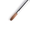 KADS Pure Kolinsky Hair Bristles Acrylic Nail Brush Oval Curled