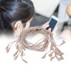10Pcs 2pin Hearing Aid Cable High Temperature Resistance PVC Reliable